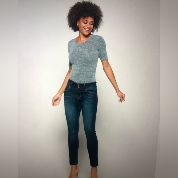 Denim - 1822 vintage Dex double button skinny jean